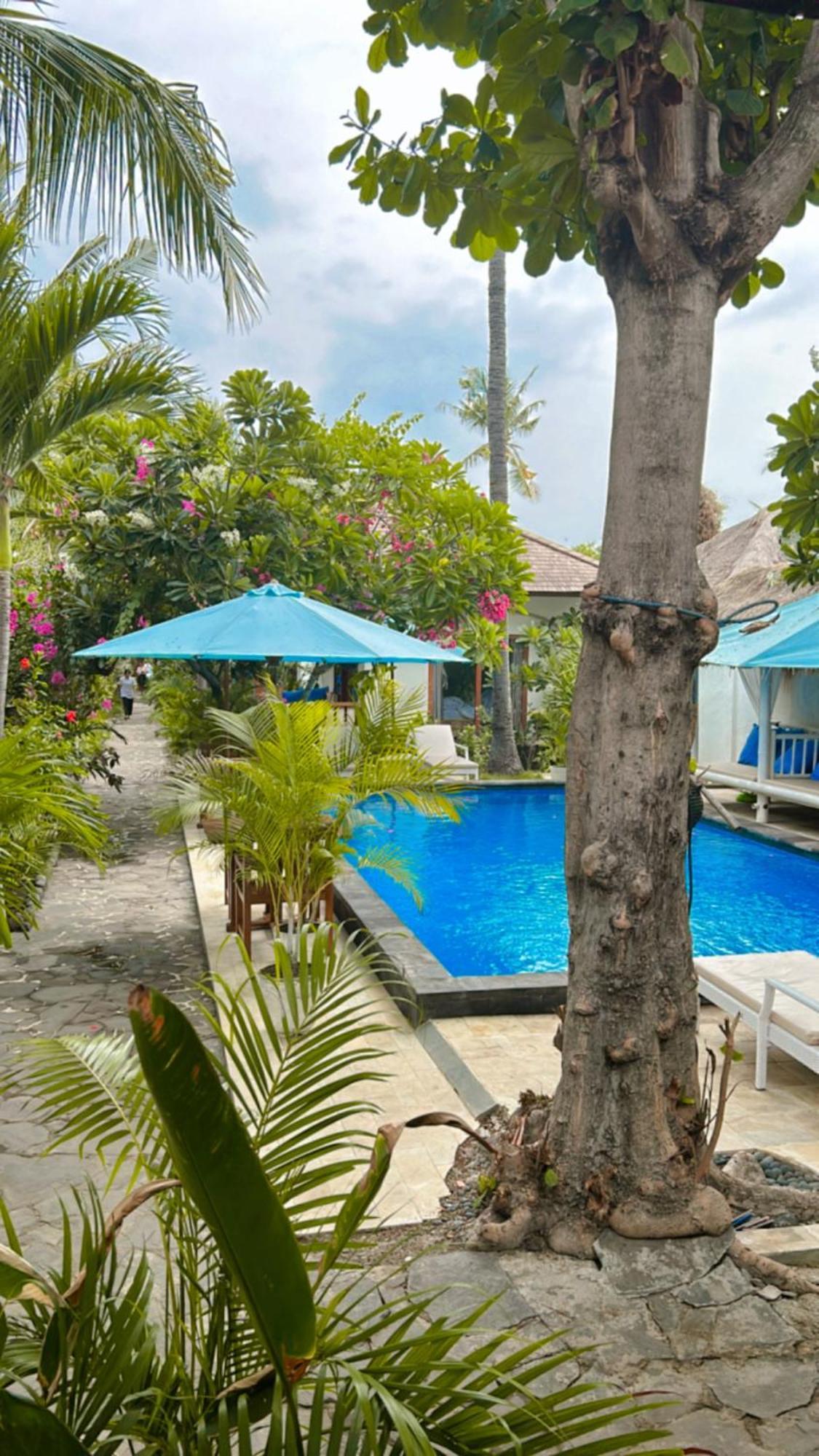 Unzipp Bungalows Gili Air Extérieur photo