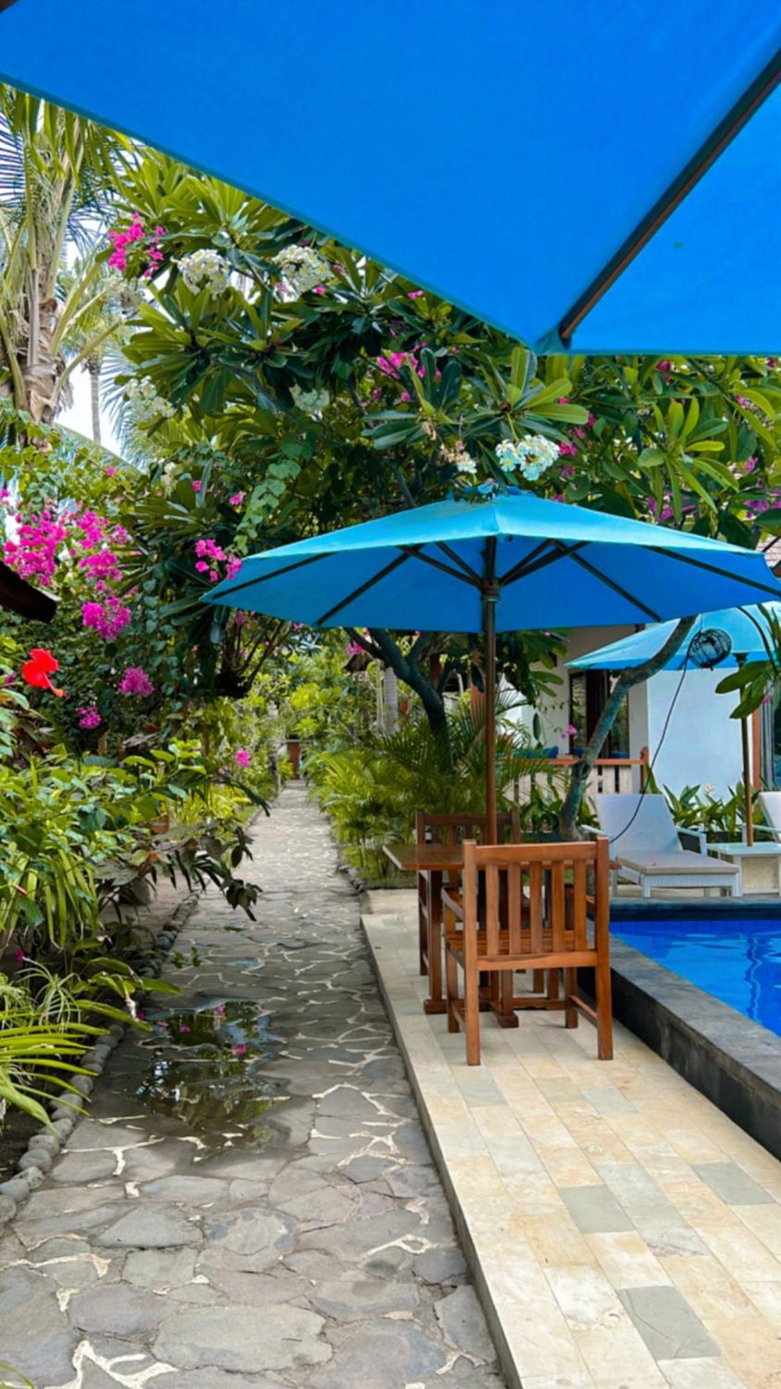 Unzipp Bungalows Gili Air Extérieur photo