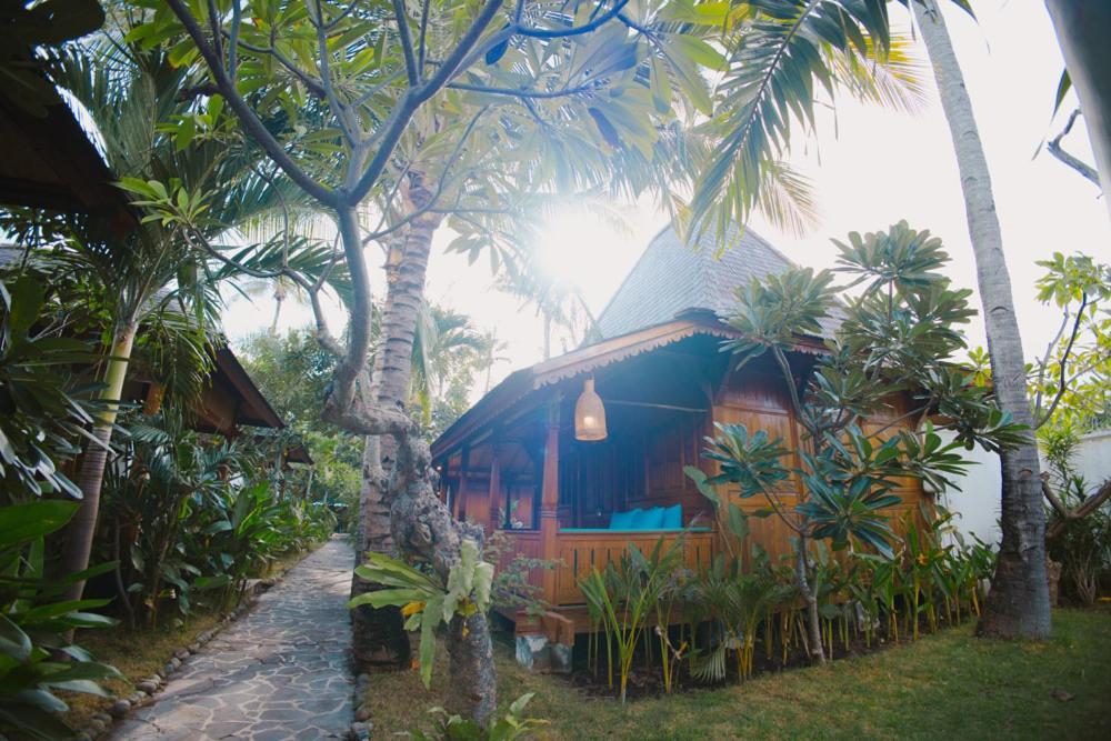 Unzipp Bungalows Gili Air Extérieur photo