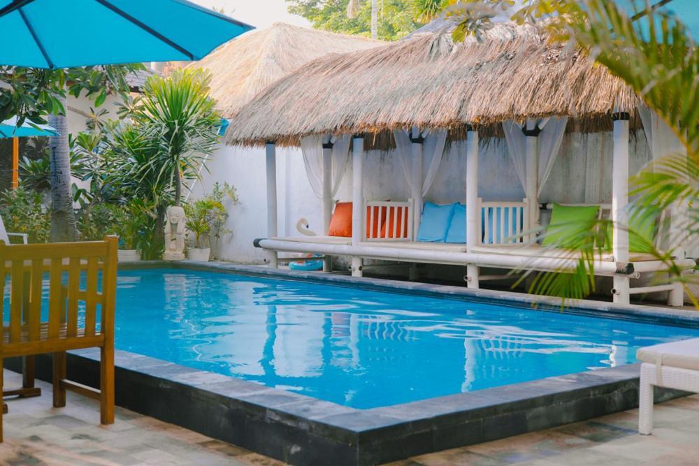 Unzipp Bungalows Gili Air Extérieur photo