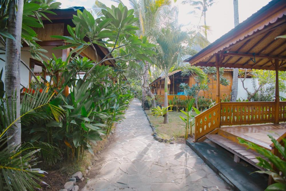 Unzipp Bungalows Gili Air Extérieur photo