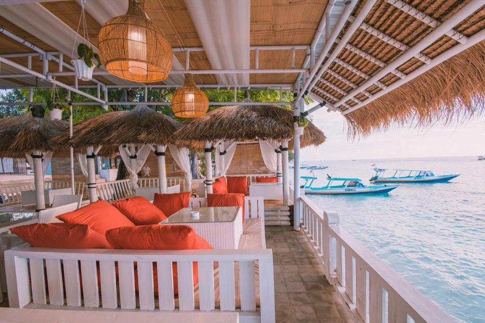 Unzipp Bungalows Gili Air Extérieur photo