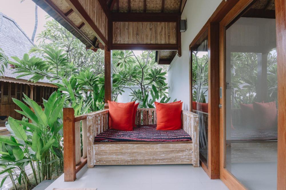 Unzipp Bungalows Gili Air Extérieur photo