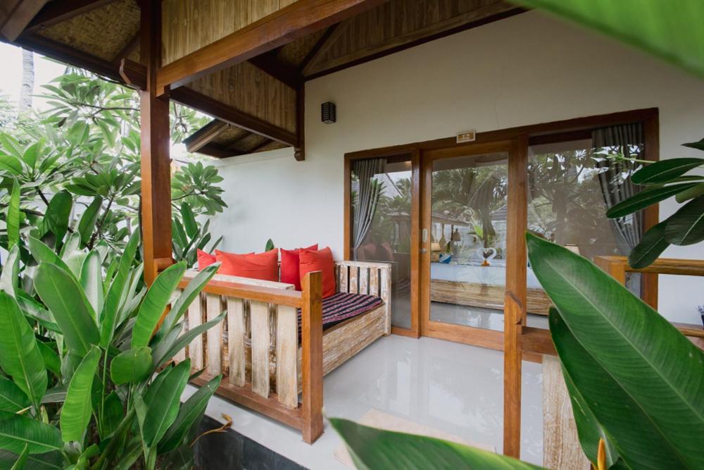 Unzipp Bungalows Gili Air Extérieur photo